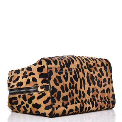 Prada Calf Hair Ostrich Leopard Print Inside Tote 4 of 8