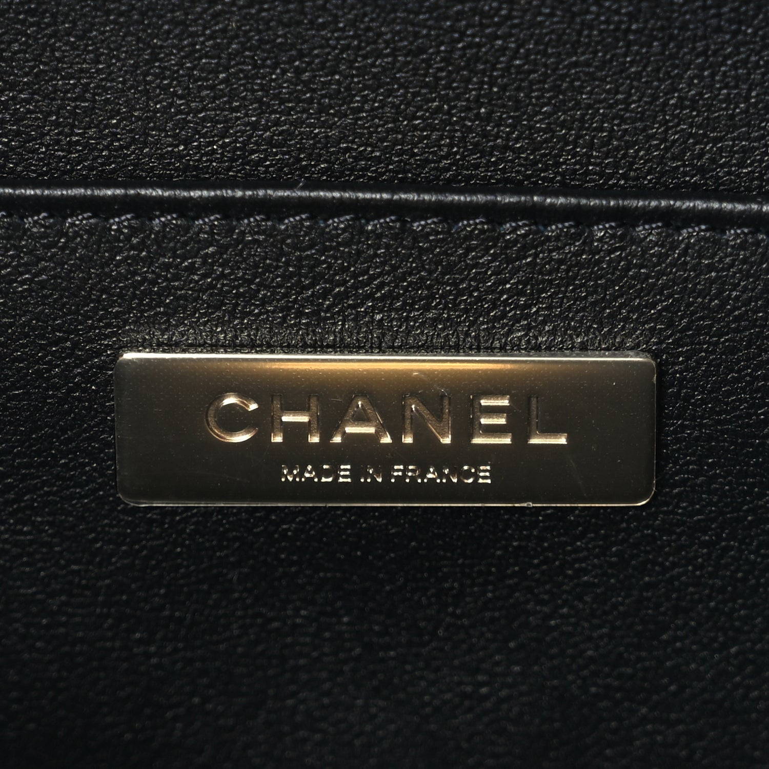 Chanel Lambskin Quilted Coco Click Bag Black 5 of 10