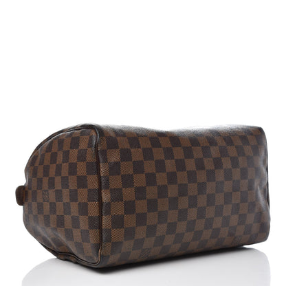 Louis Vuitton Damier Ebene Speedy 30 4 of 17