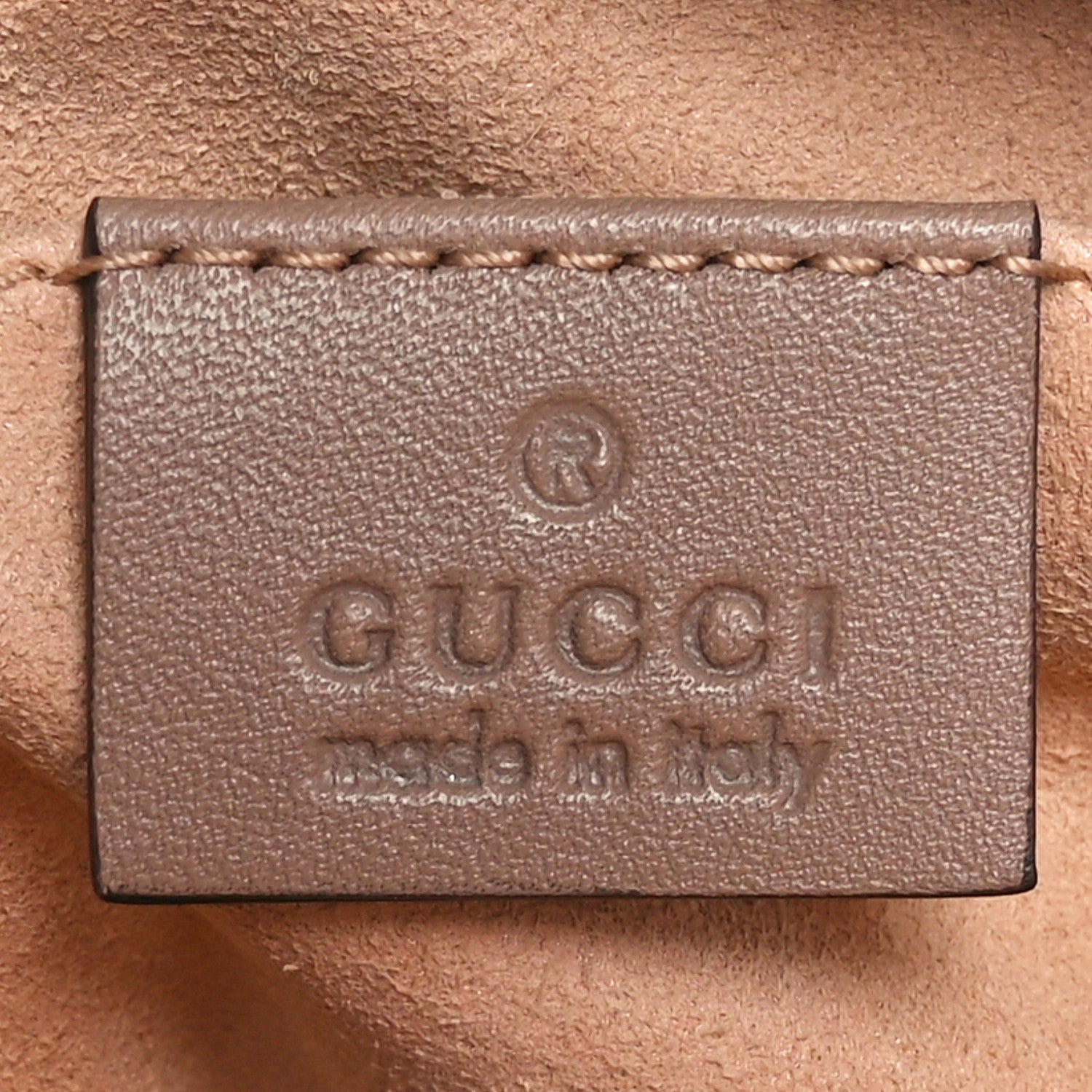 Gucci Calfskin Matelasse GG Marmont Belt Bag 85 34 Porcelain Rose 6 of 11