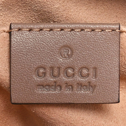 Gucci Calfskin Matelasse GG Marmont Belt Bag 85 34 Porcelain Rose 6 of 11