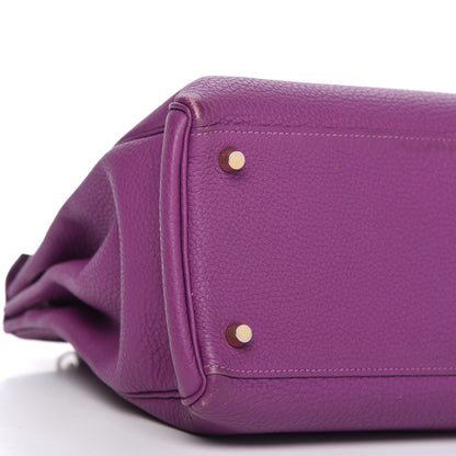 Hermes Togo Kelly Retourne 35 Anemone 6 of 10