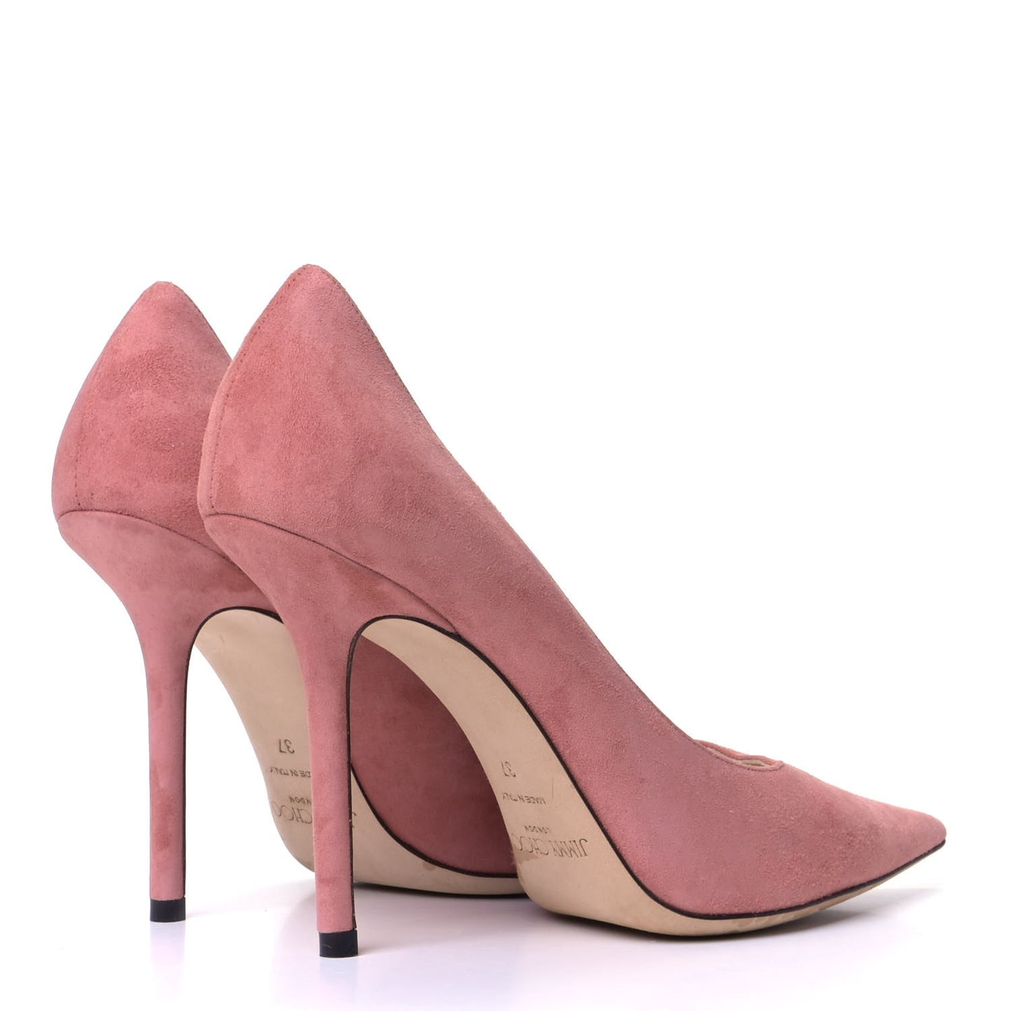Suede Abel Pumps 37 Pink