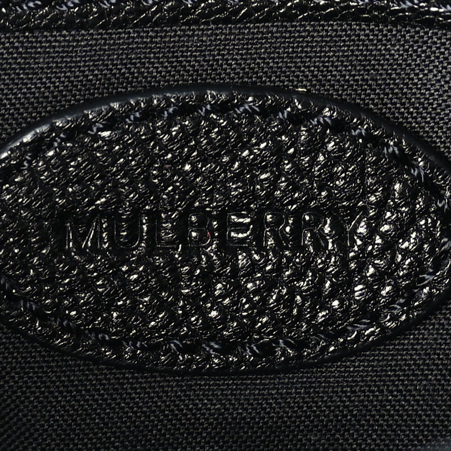 Grainy Print Bayswater Clutch Wallet  Black
