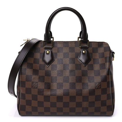 Louis Vuitton Damier Ebene Speedy Bandouliere 25 1 of 7