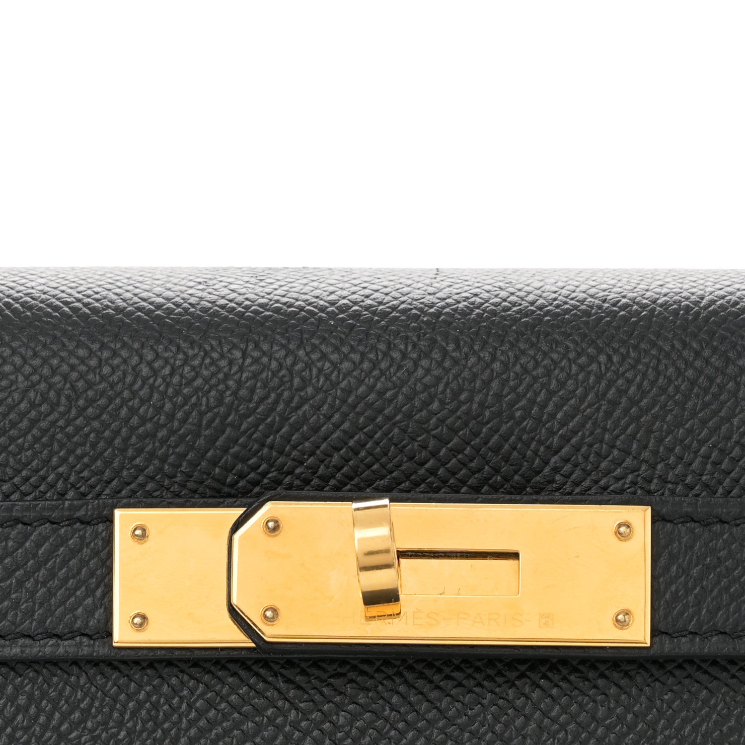 Hermes Epsom Kelly Sellier 32 Black 8 of 14
