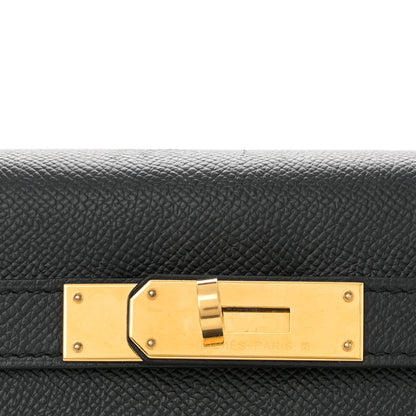 Hermes Epsom Kelly Sellier 32 Black 8 of 14