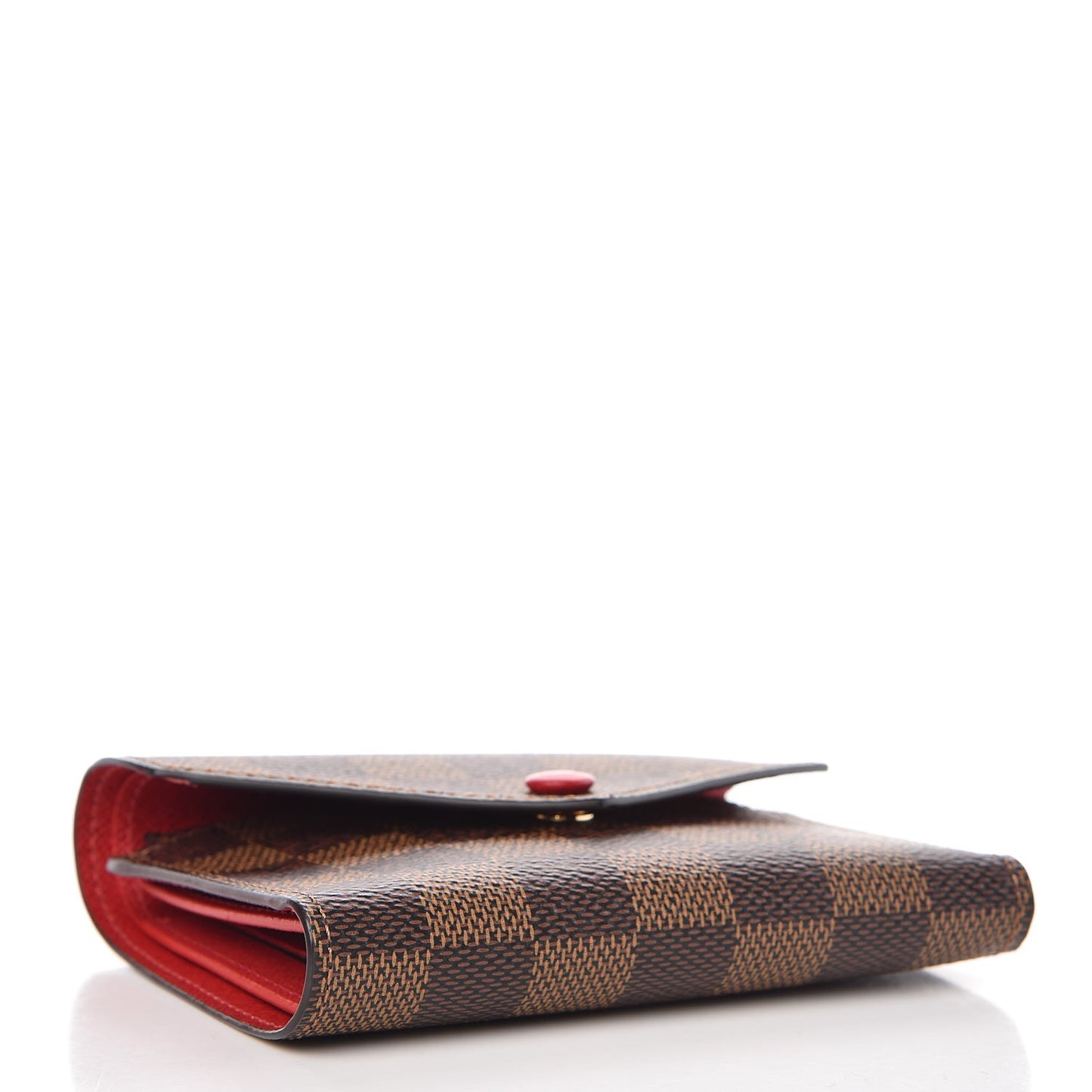 Damier Ebene Victorine Wallet Red