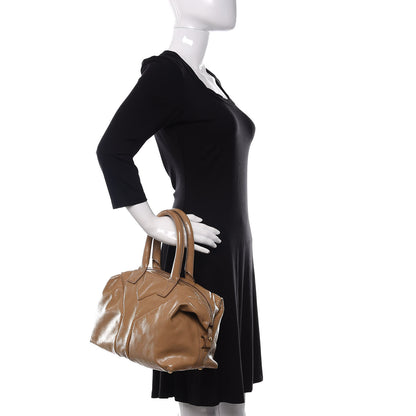 Saint Laurent Patent Small Easy Sac Camel 2 of 22