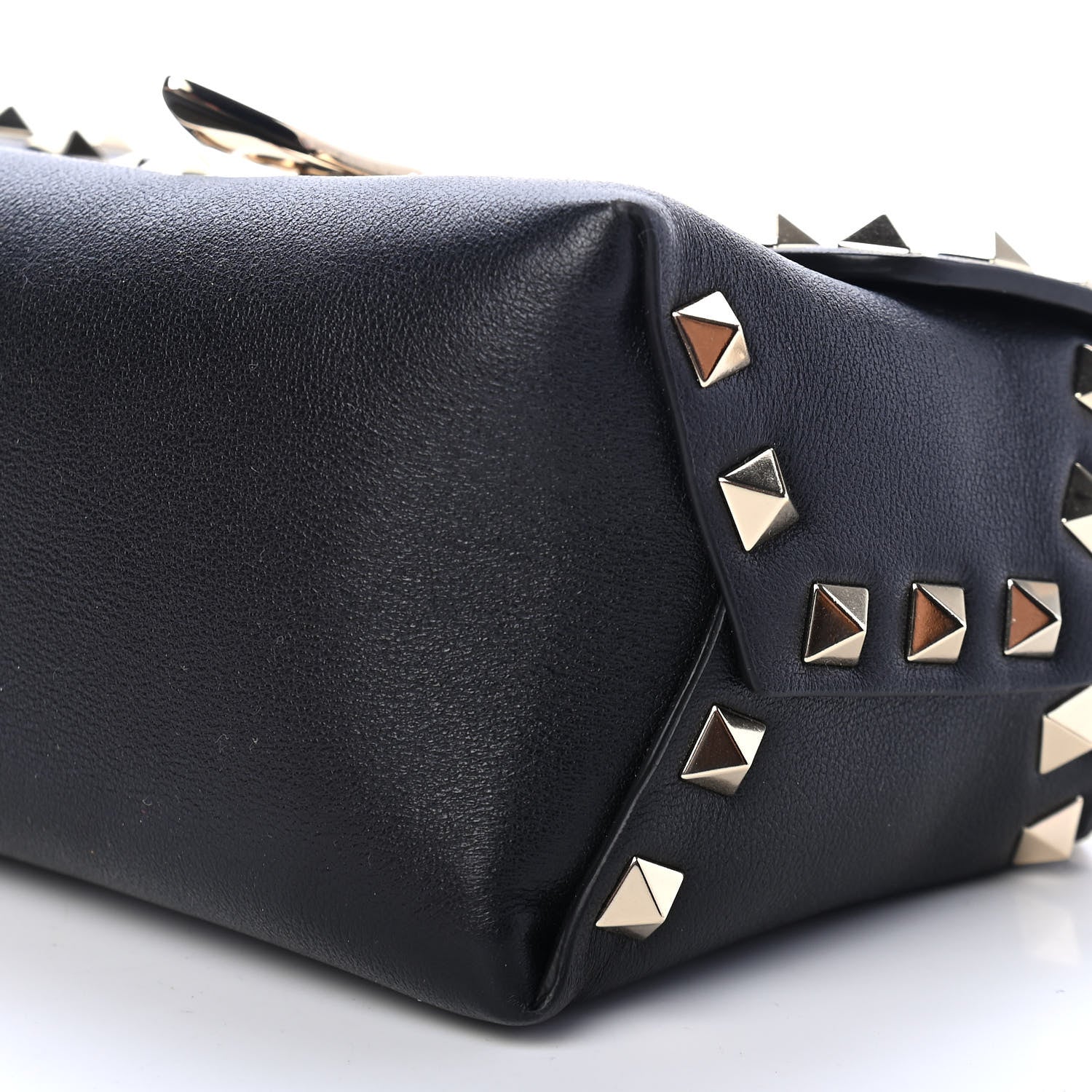 Valentino Garavani Vitello Mini Rockstud Crossbody Bag Black 8 of 8