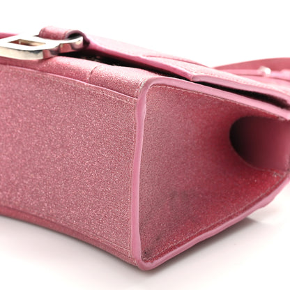 Balenciaga Glitter Fabric Hourglass Top Handle Bag XS Sweet Pink 11 of 15