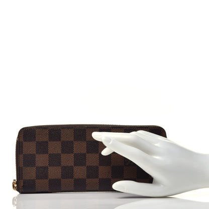 Louis Vuitton Damier Ebene Clemence Wallet 2 of 7