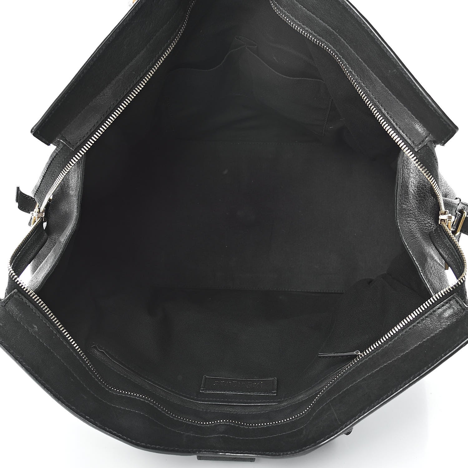 Saint Laurent Sheepskin Large Cabas ChYc Black 5 of 21