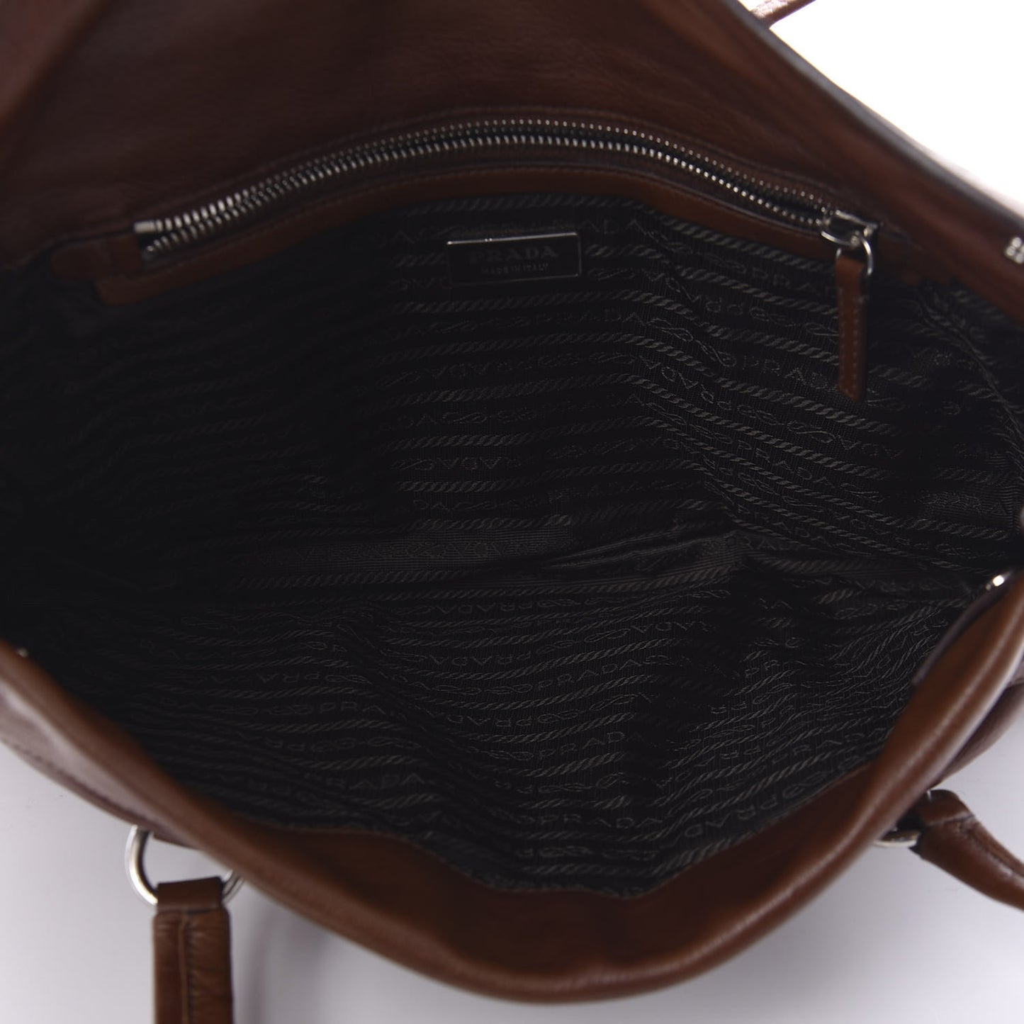 Cervo Antik Easy Foldover Pushlock Satchel Bruciato