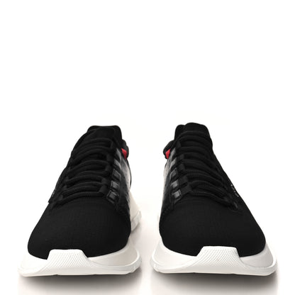 Givenchy Neoprene Calfskin Spectre Low Runners Sneakers 40 Black 3 of 8