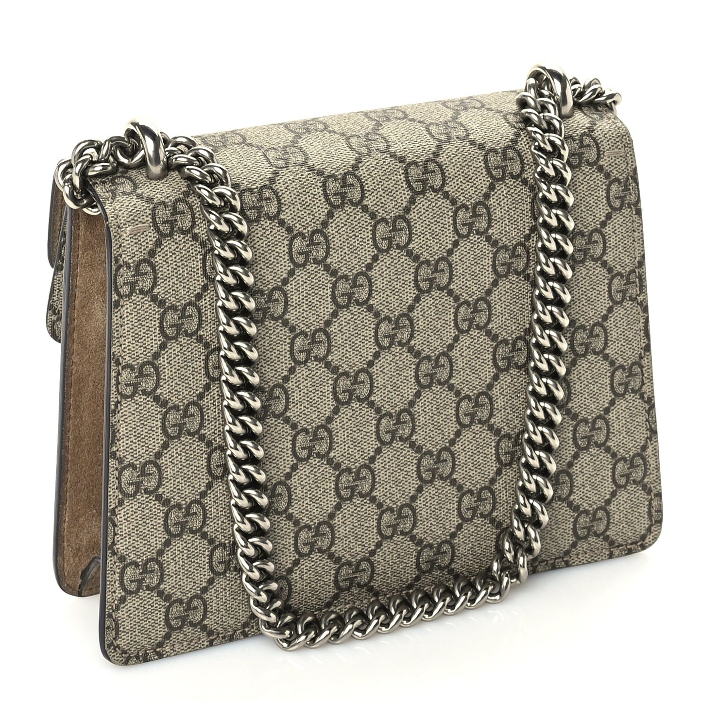 GG Supreme Monogram Mini Dionysus Shoulder Bag  Taupe
