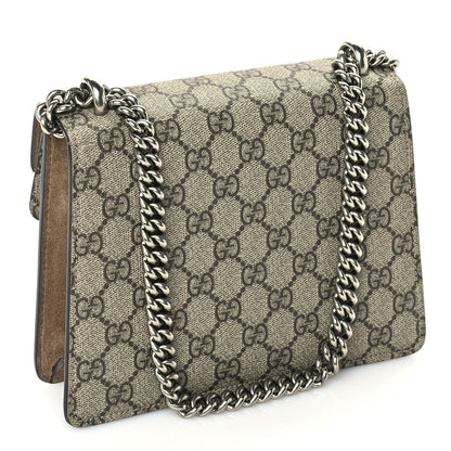 Gucci GG Supreme Monogram Mini Dionysus Shoulder Bag  Taupe 2 of 8