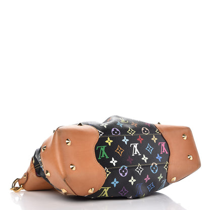 Louis Vuitton Monogram Multicolor Judy MM Black 4 of 11