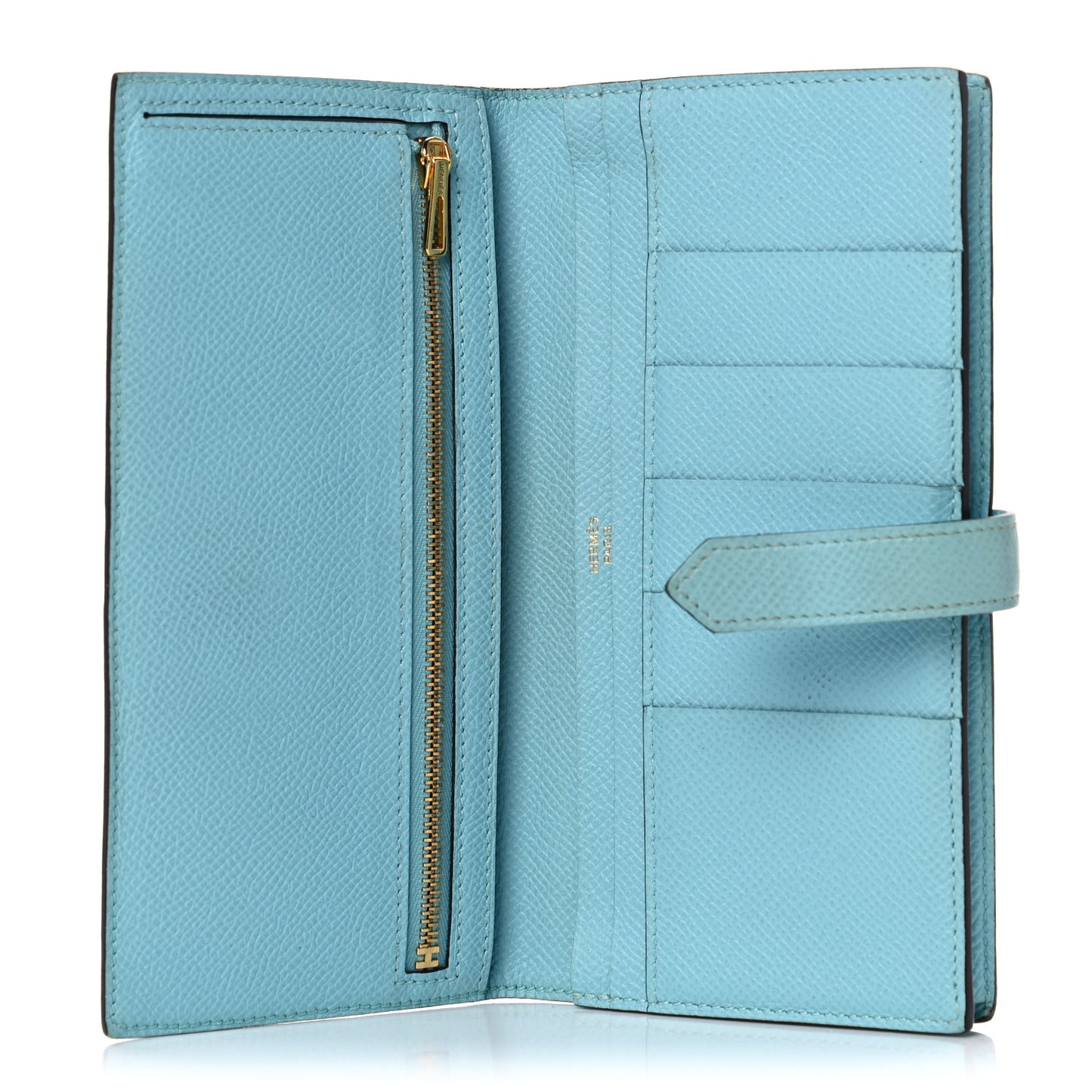 Epsom Bearn Gusset Wallet Bleu Atoll