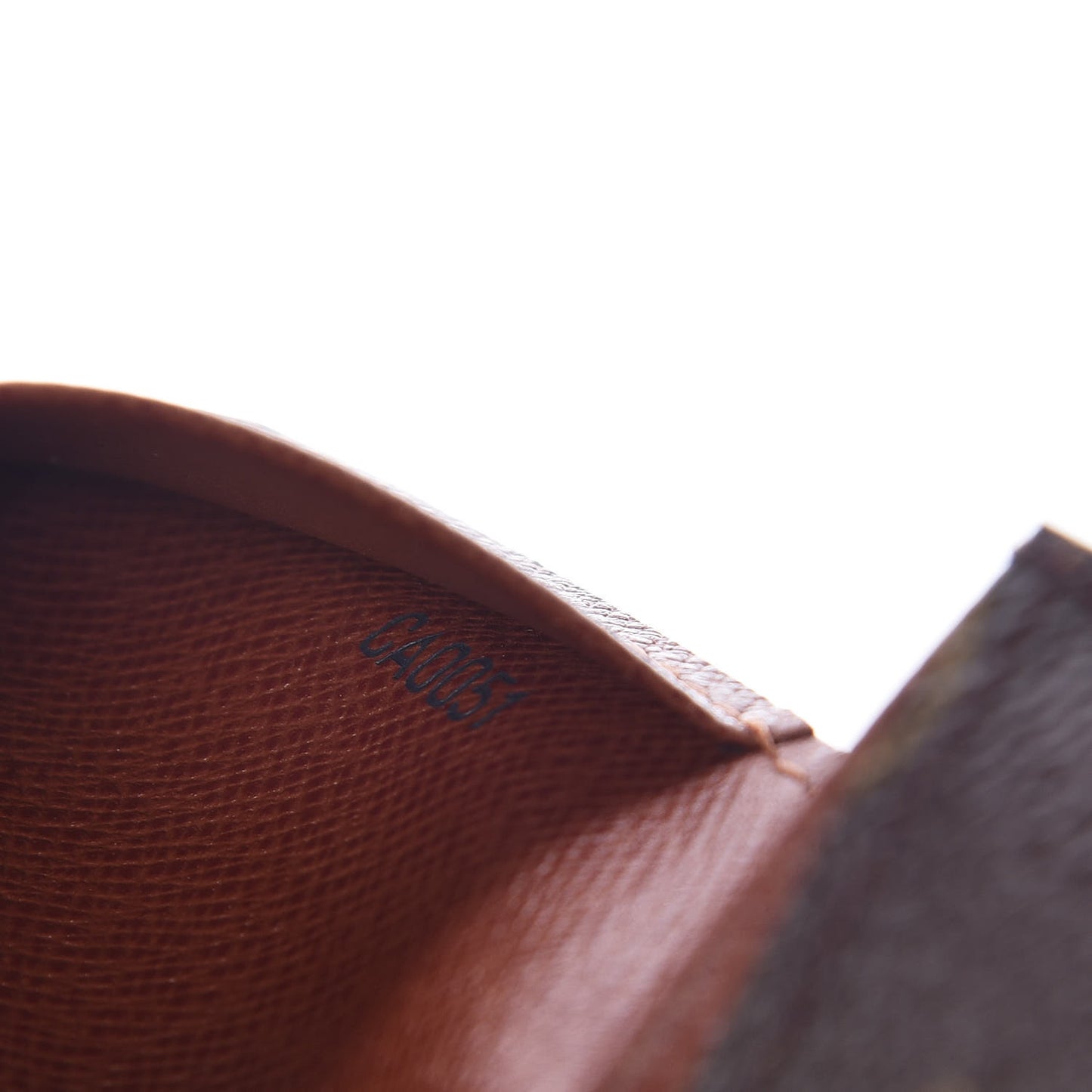 Monogram Business Card Holder