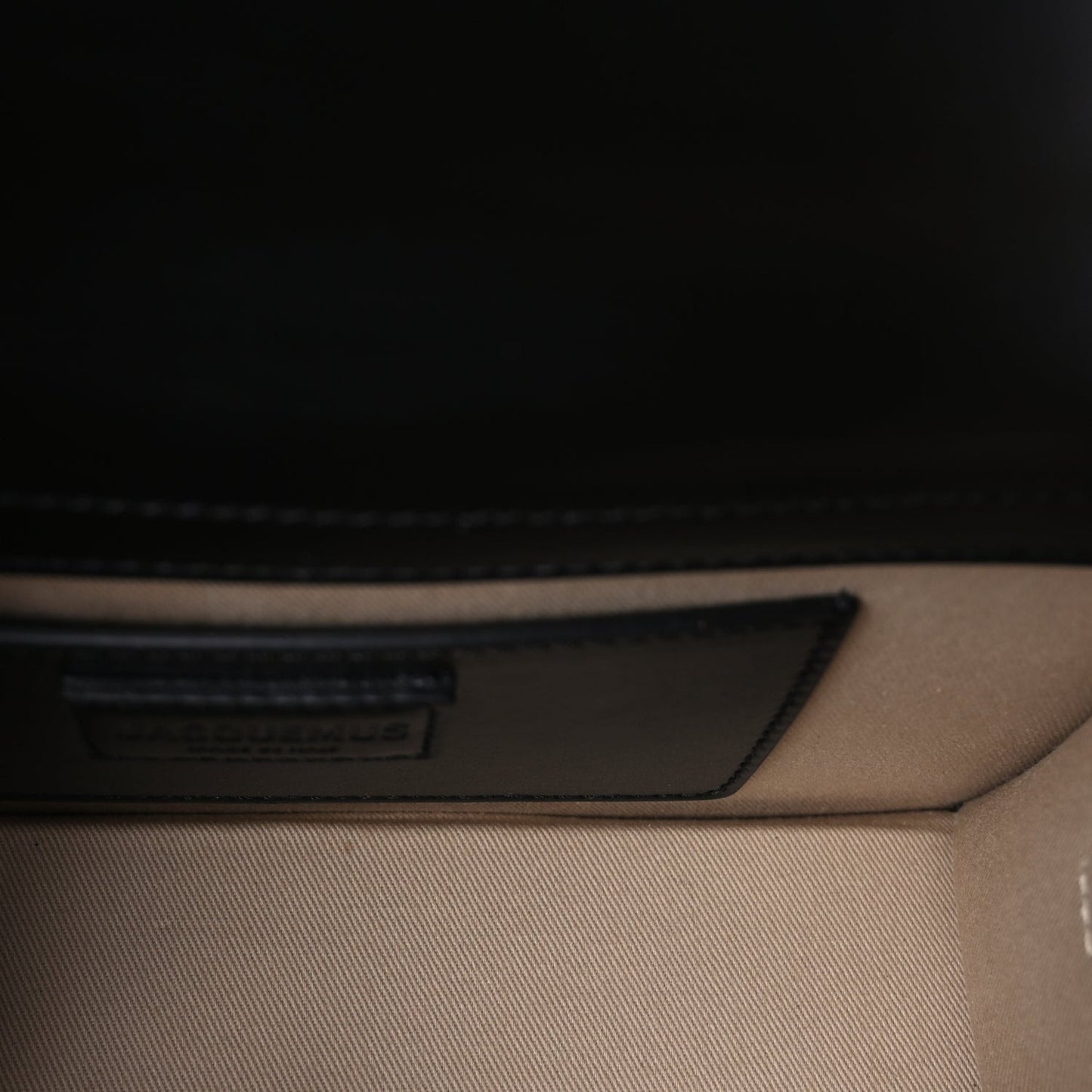 Smooth Calfskin Le Grand Bambino  Black