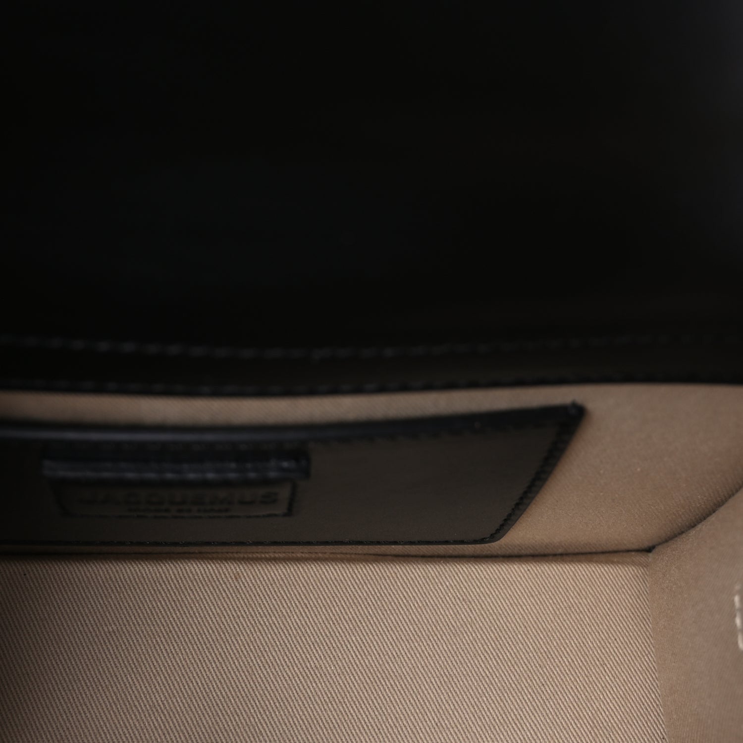 Jacquemus Smooth Calfskin Le Grand Bambino  Black 4 of 8
