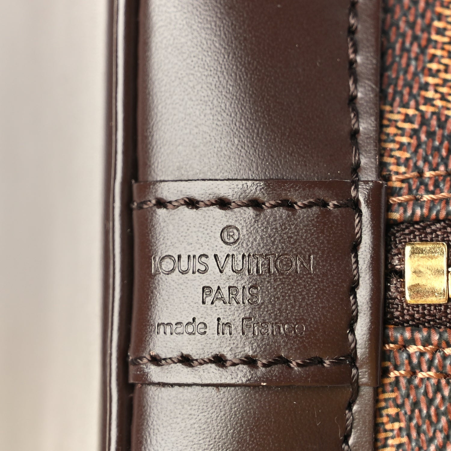 Louis Vuitton Damier Ebene Alma PM 5 of 8