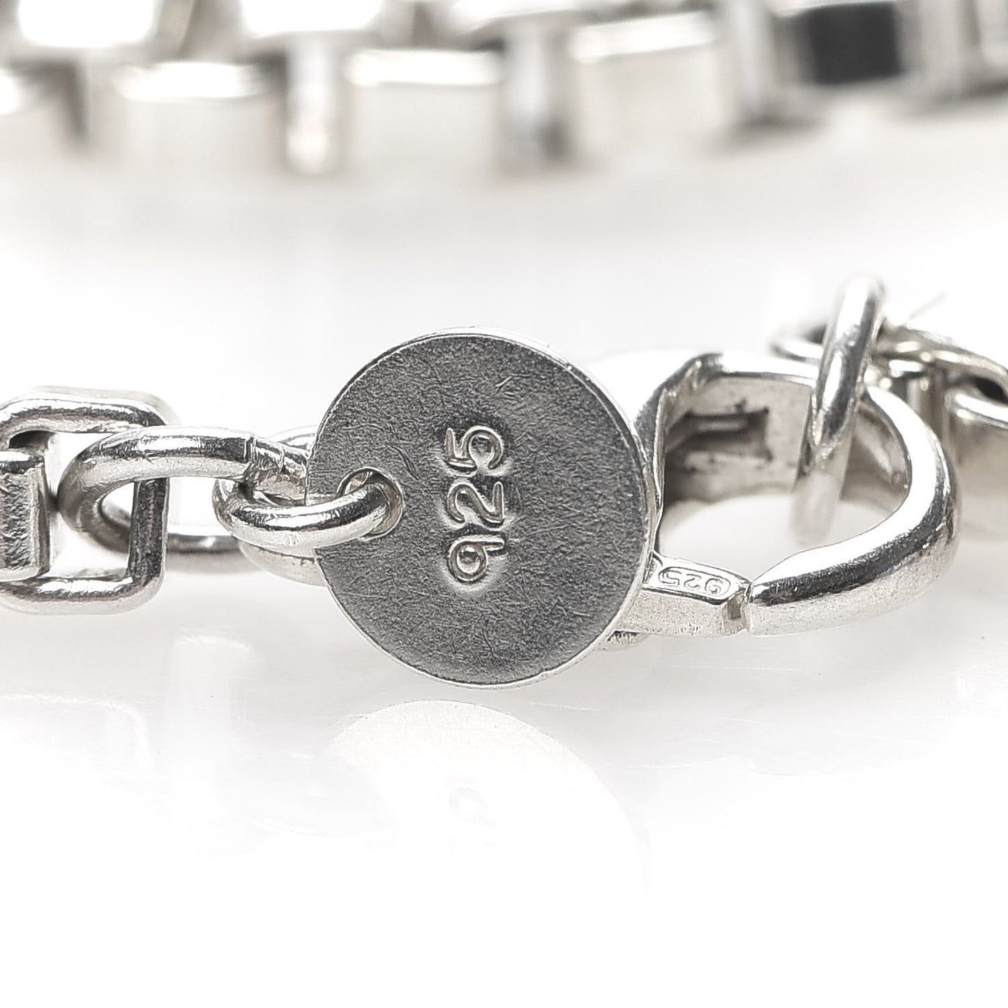 Sterling Silver 4mm Venetian Link Bracelet