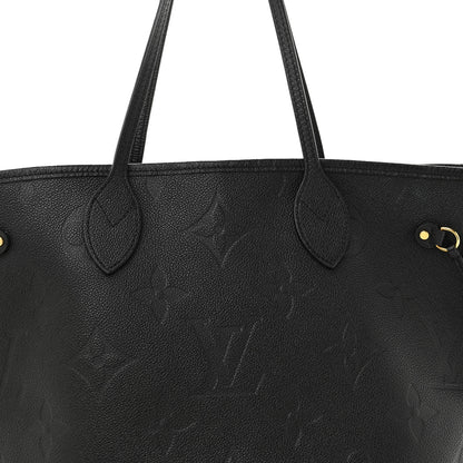 Louis Vuitton Empreinte Monogram Giant Neverfull MM Black 7 of 10