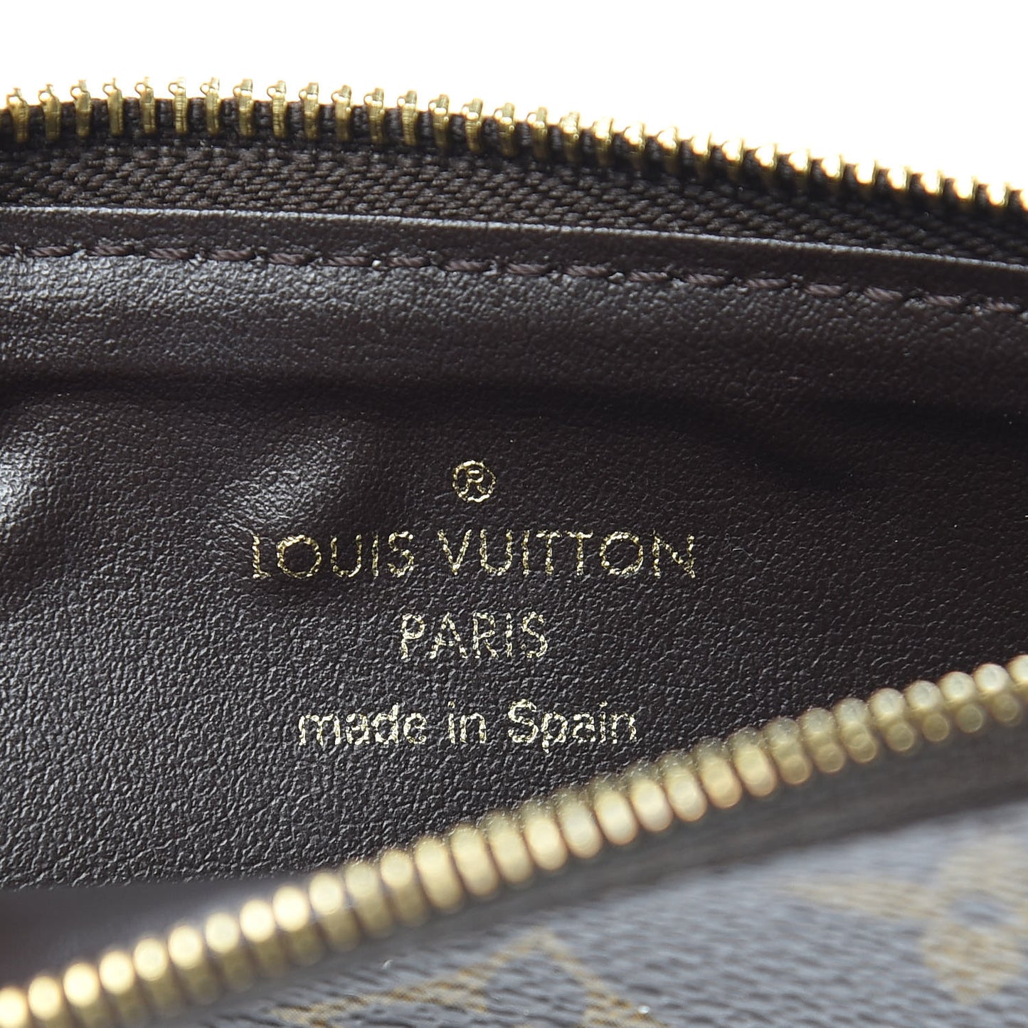 Monogram Josephine Wallet Zippered Insert