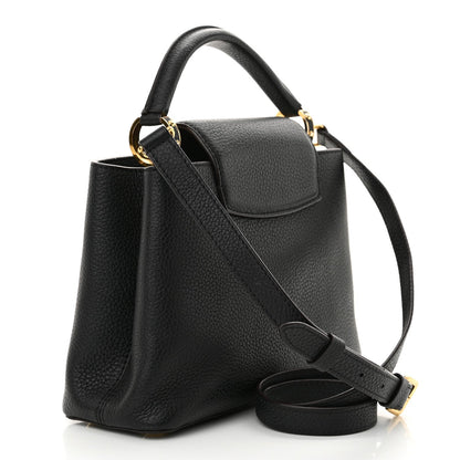 Louis Vuitton Taurillon Capucines BB Black 3 of 7
