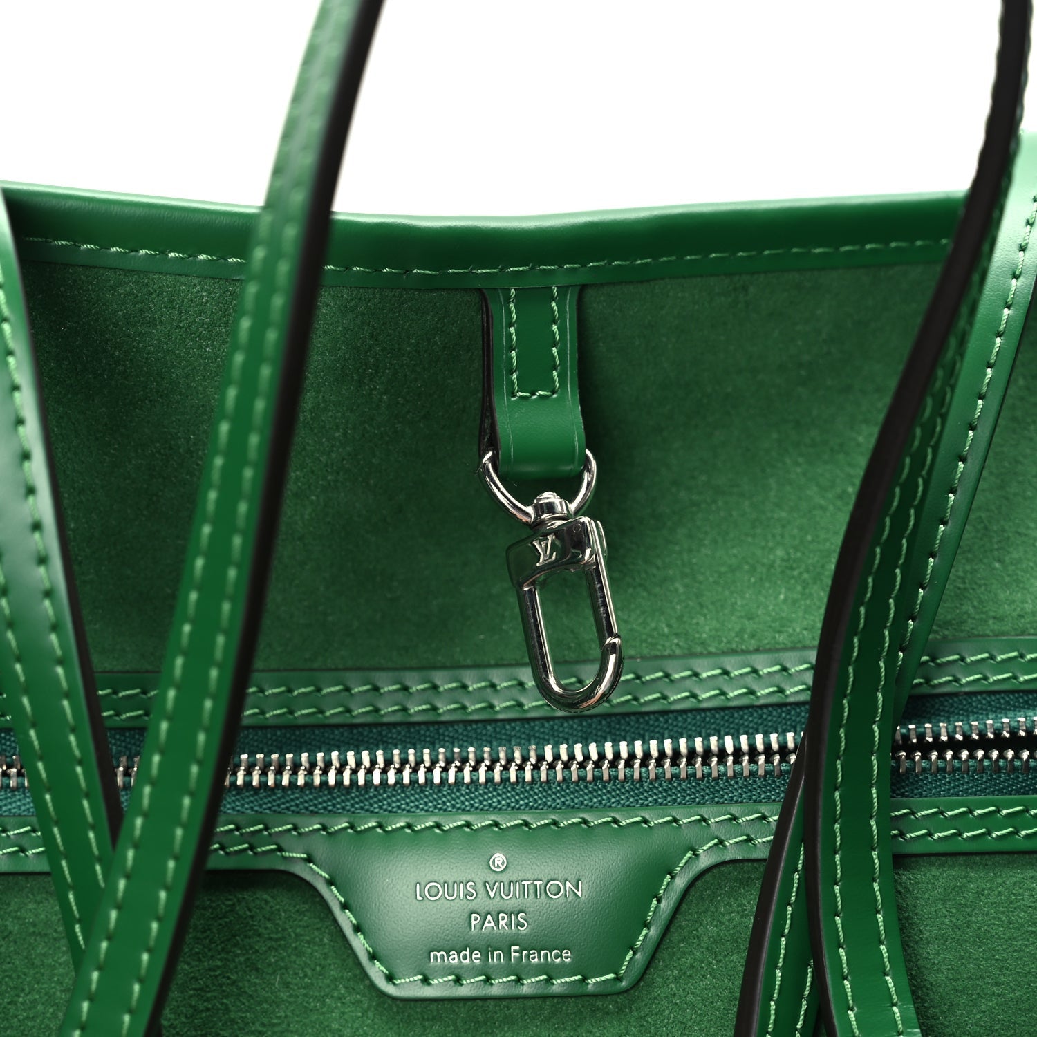 Louis Vuitton Epi Neverfull MM Borneo Green 6 of 9