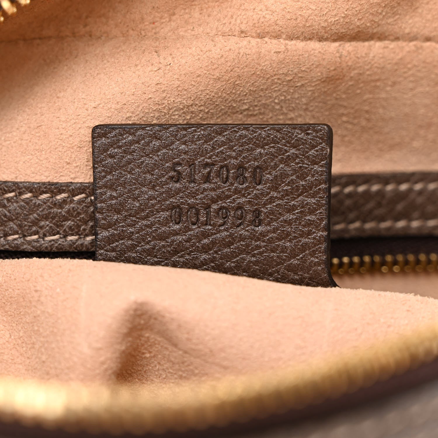 Gucci GG Supreme Monogram Web Small Ophidia Shoulder Bag Brown 7 of 14