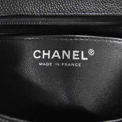 Chanel Caviar Quilted Mini Flap Black SHW 7 of 12