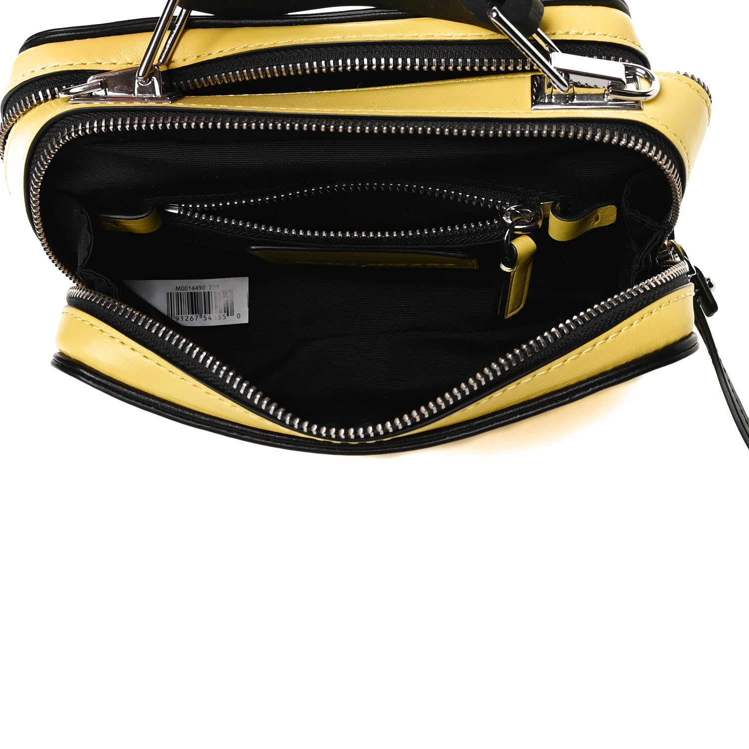Marc Jacobs Calfskin Mini The Textured Box Bag Yellow 10 of 13