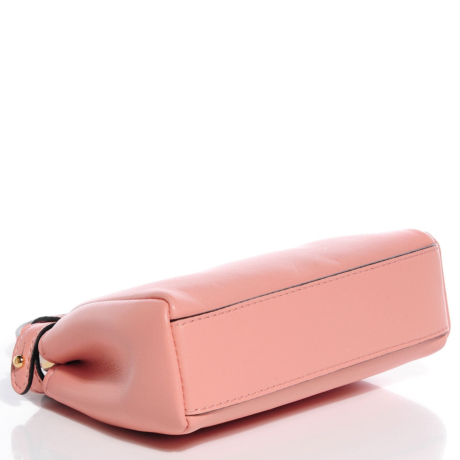 Fendi Shiny Nappa Micro Peekaboo Iconic Satchel Pink 4 of 8