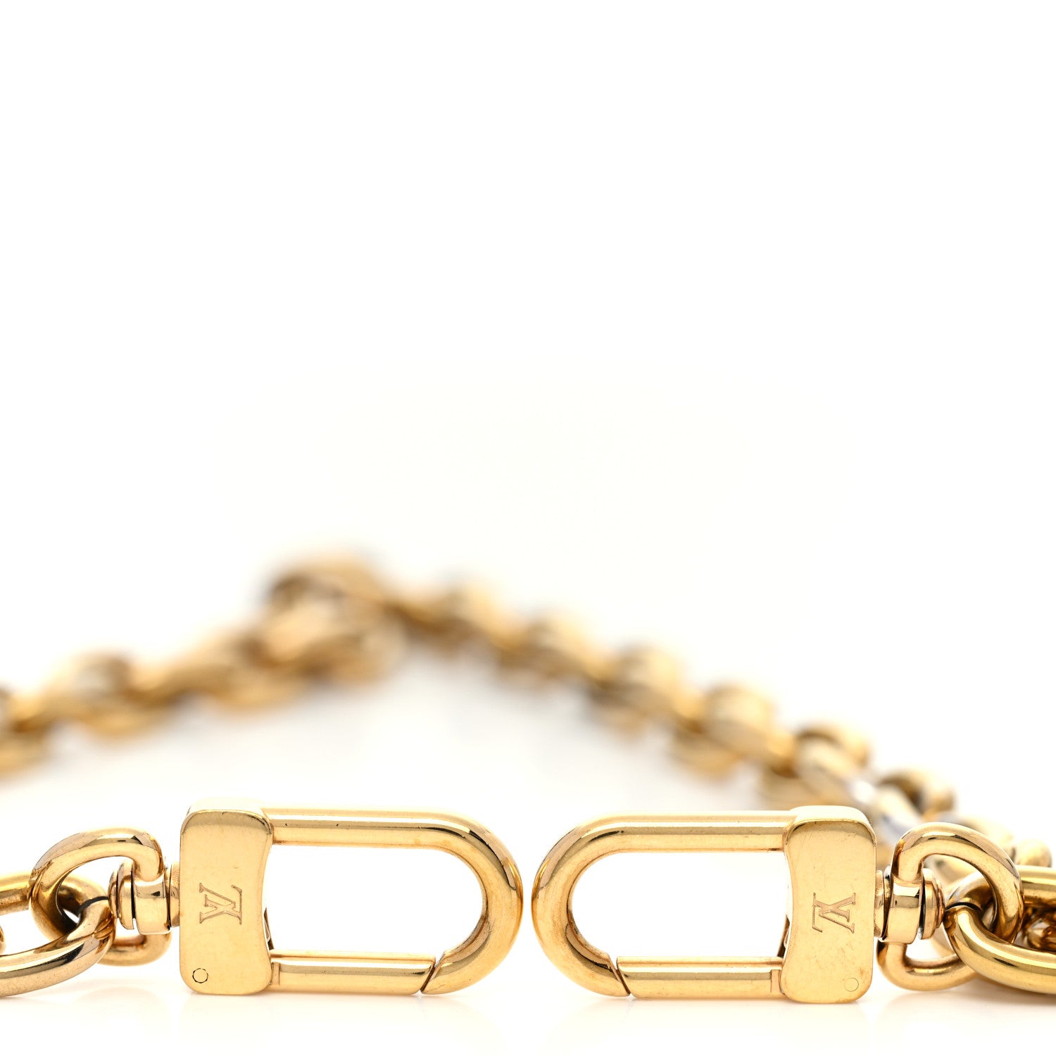 Louis Vuitton Short Chain Strap Gold 4 of 4