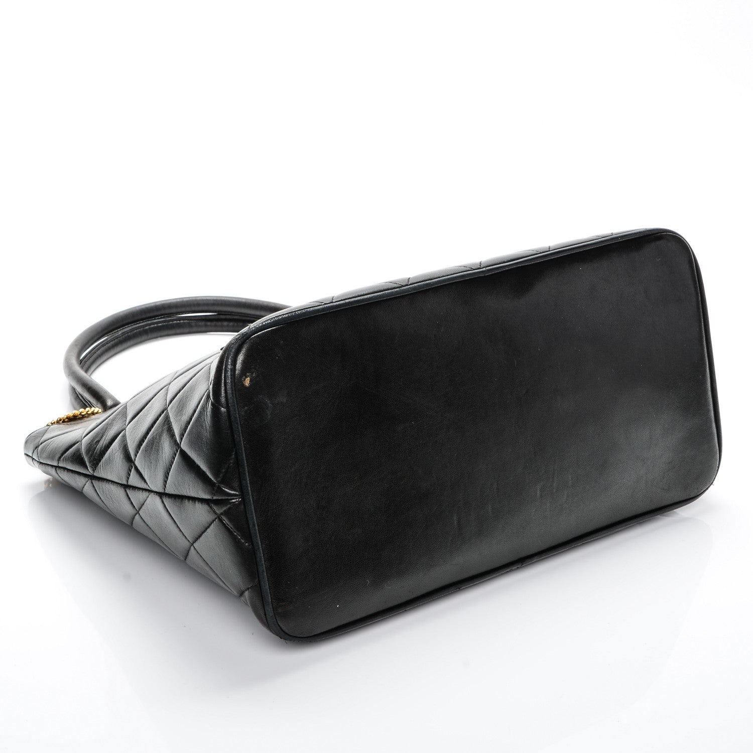 Chanel Lambskin Quilted Medallion Tote Black 4 of 11