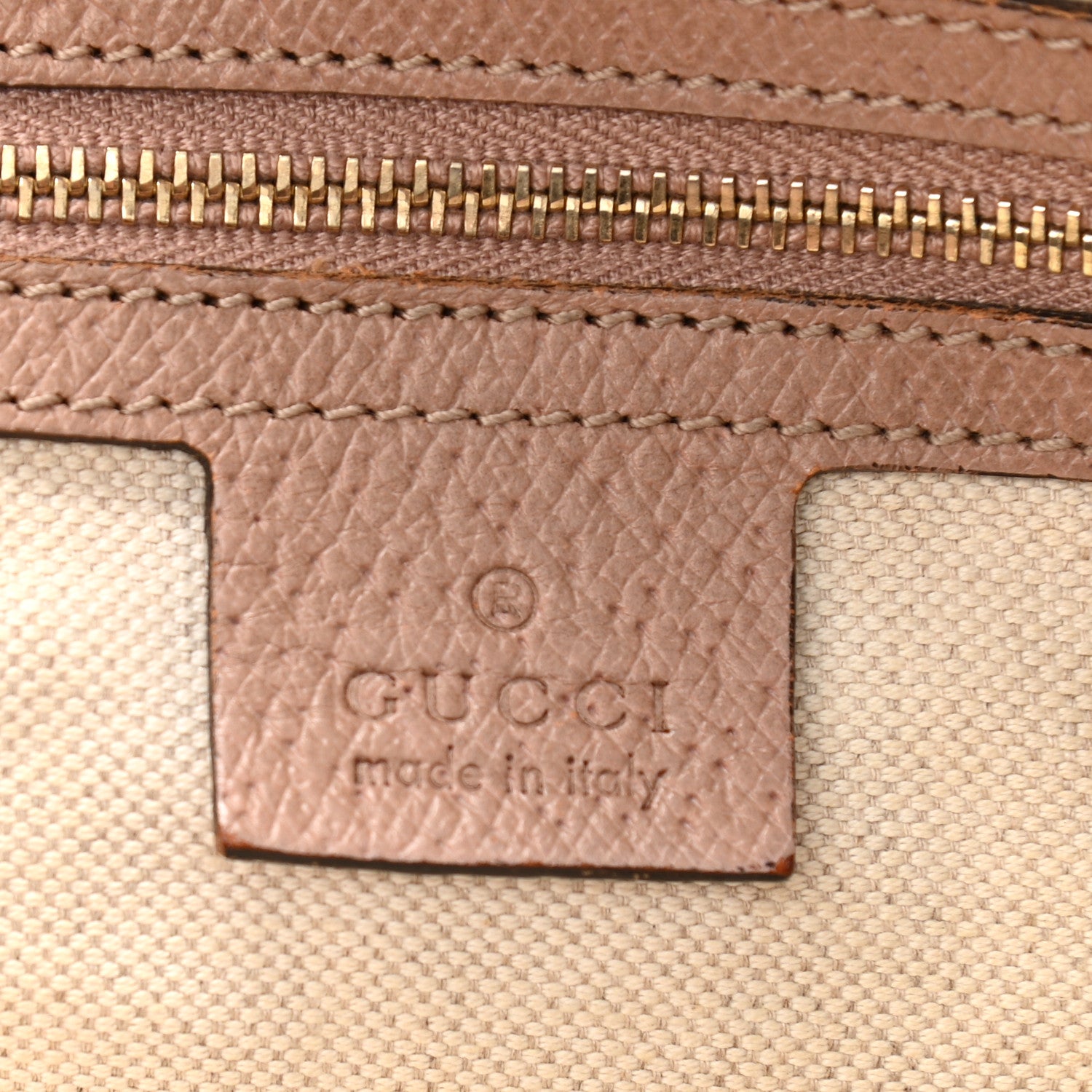 Gucci Monogram Medium Bree Zippered Tote Beige Dark Cipria 6 of 20