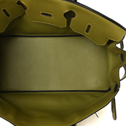 Hermes Taurillon Clemence JPG Birkin 42 Chartreuse 5 of 10