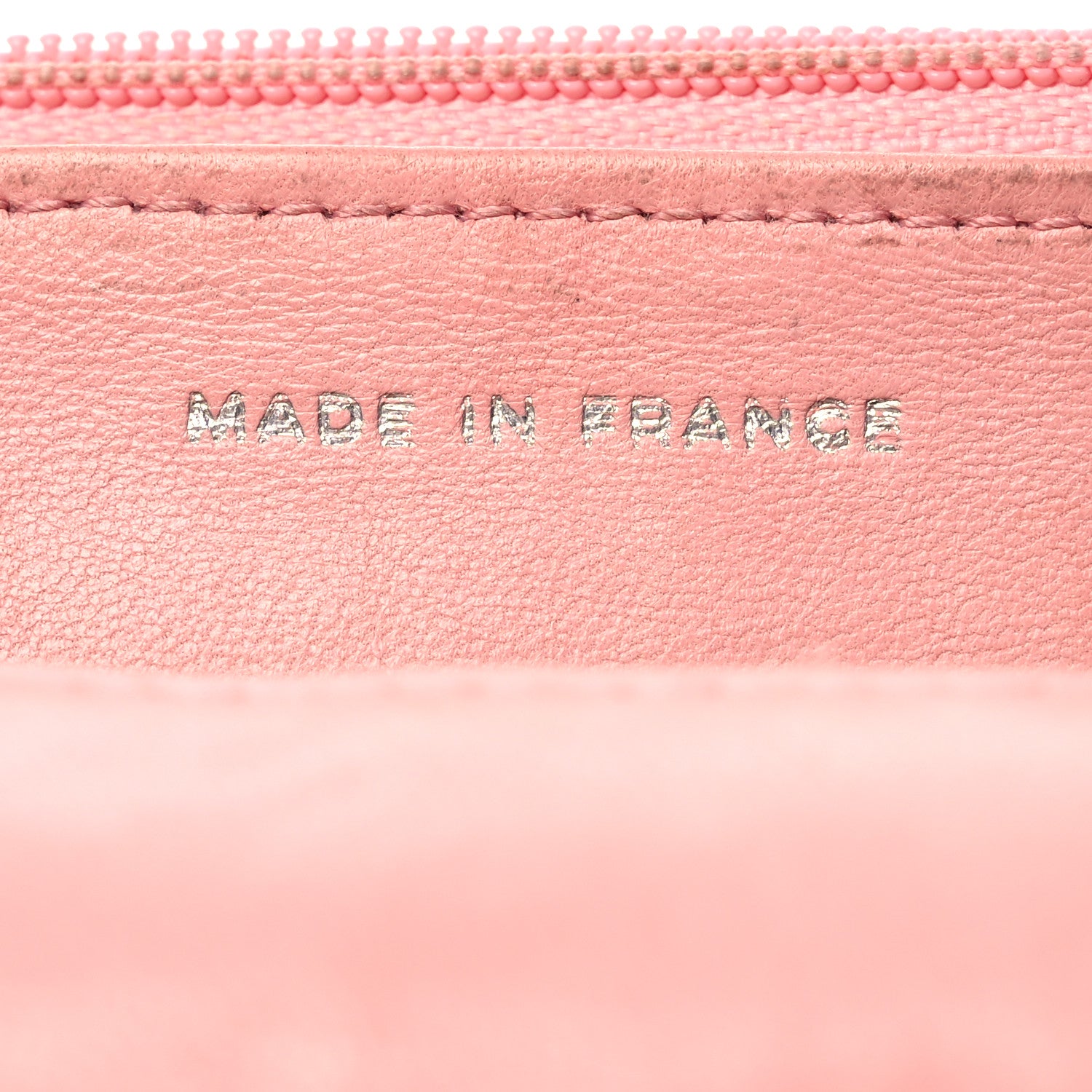 Chanel Caviar Timeless CC Wallet on Chain WOC Pink 7 of 15