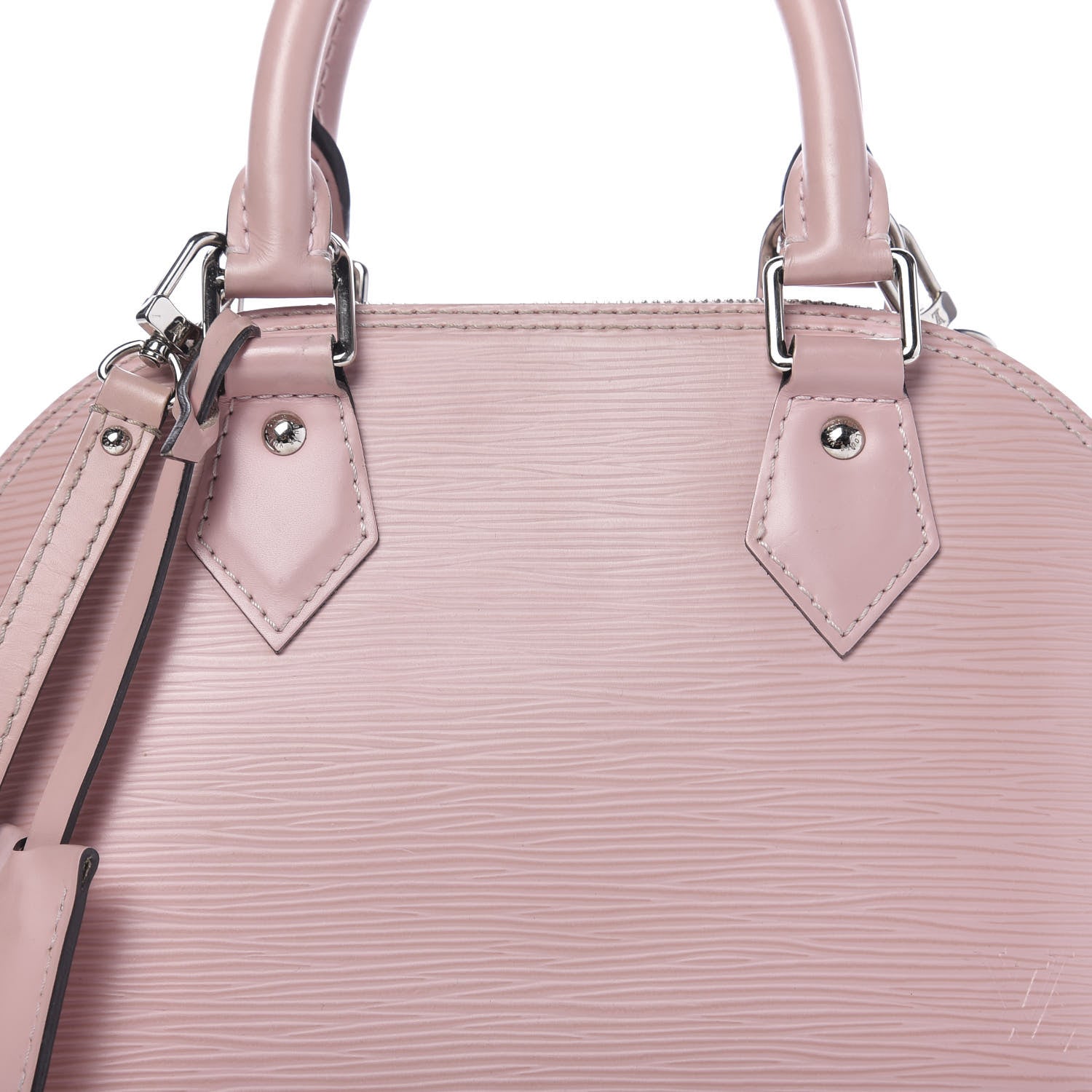 Louis Vuitton Epi Alma BB Rose Ballerine 9 of 9