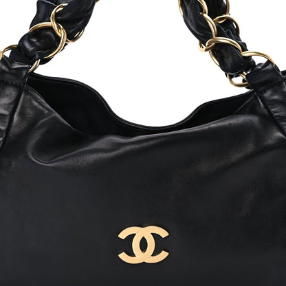 Chanel Lambskin Small Olsen Shoulder Bag Black 7 of 7