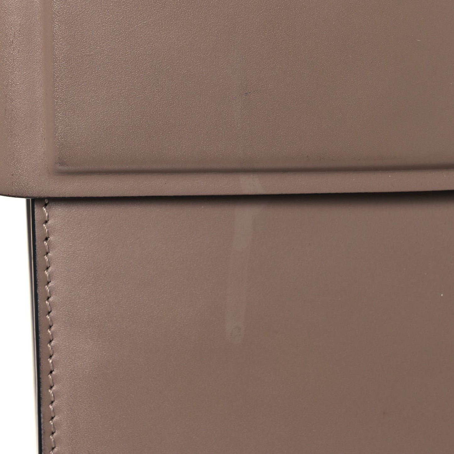 Smooth Calfskin Small Horizon Satchel Linen