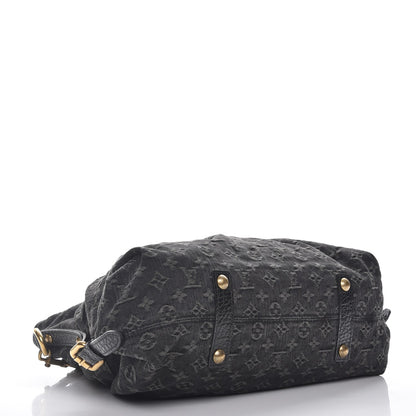 Louis Vuitton Denim Neo Cabby GM Black 5 of 8
