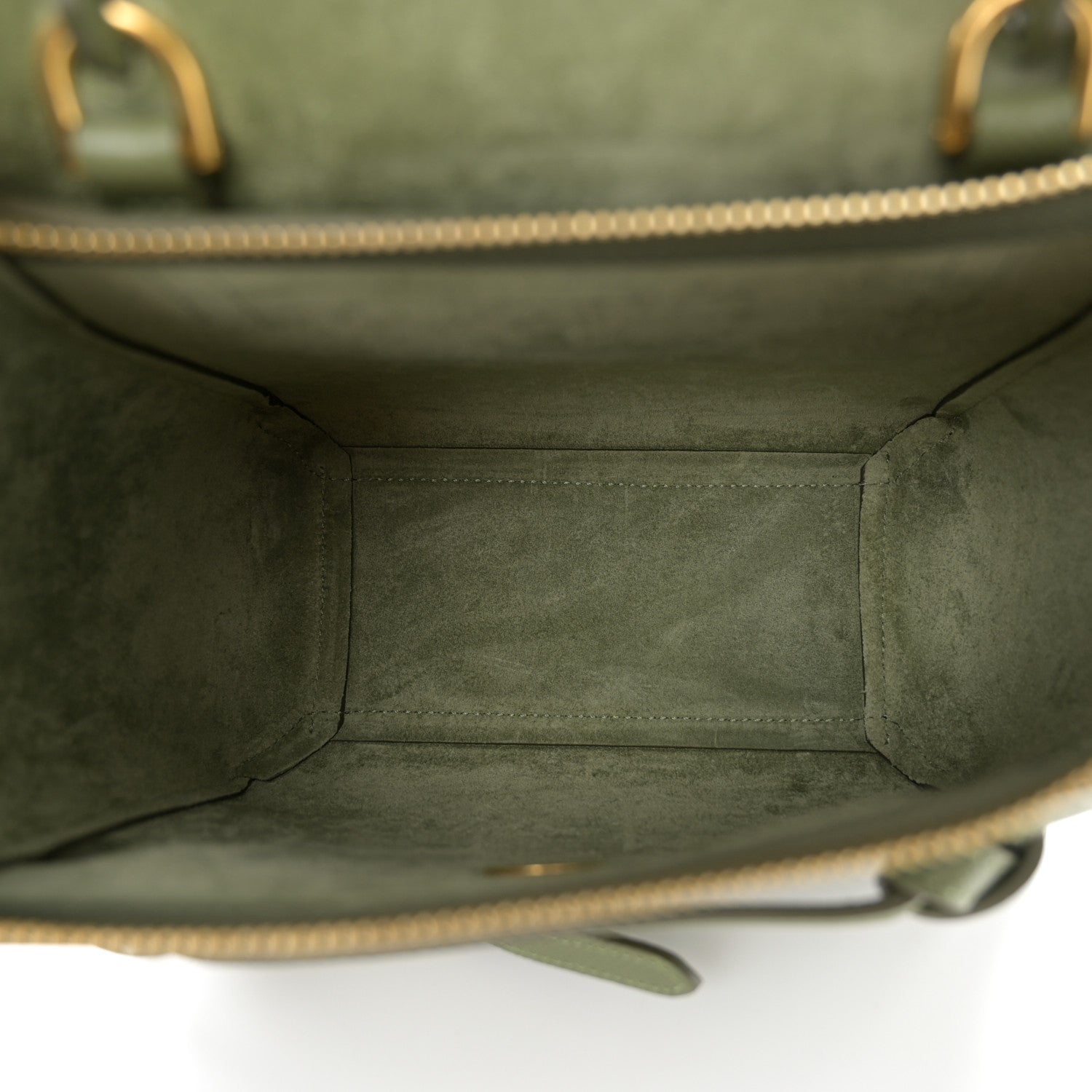 Celine Grained Calfskin Nano Belt Bag Light Khaki 5 of 12