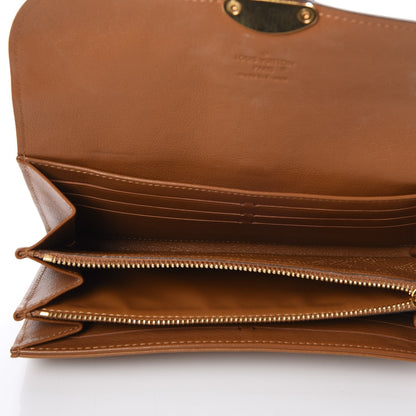 Louis Vuitton Mahina Iris Wallet Caramel 9 of 10