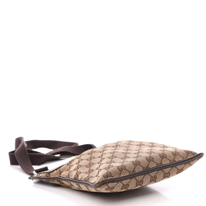 Gucci Monogram Messenger Crossbody Bag Dark Brown 4 of 11