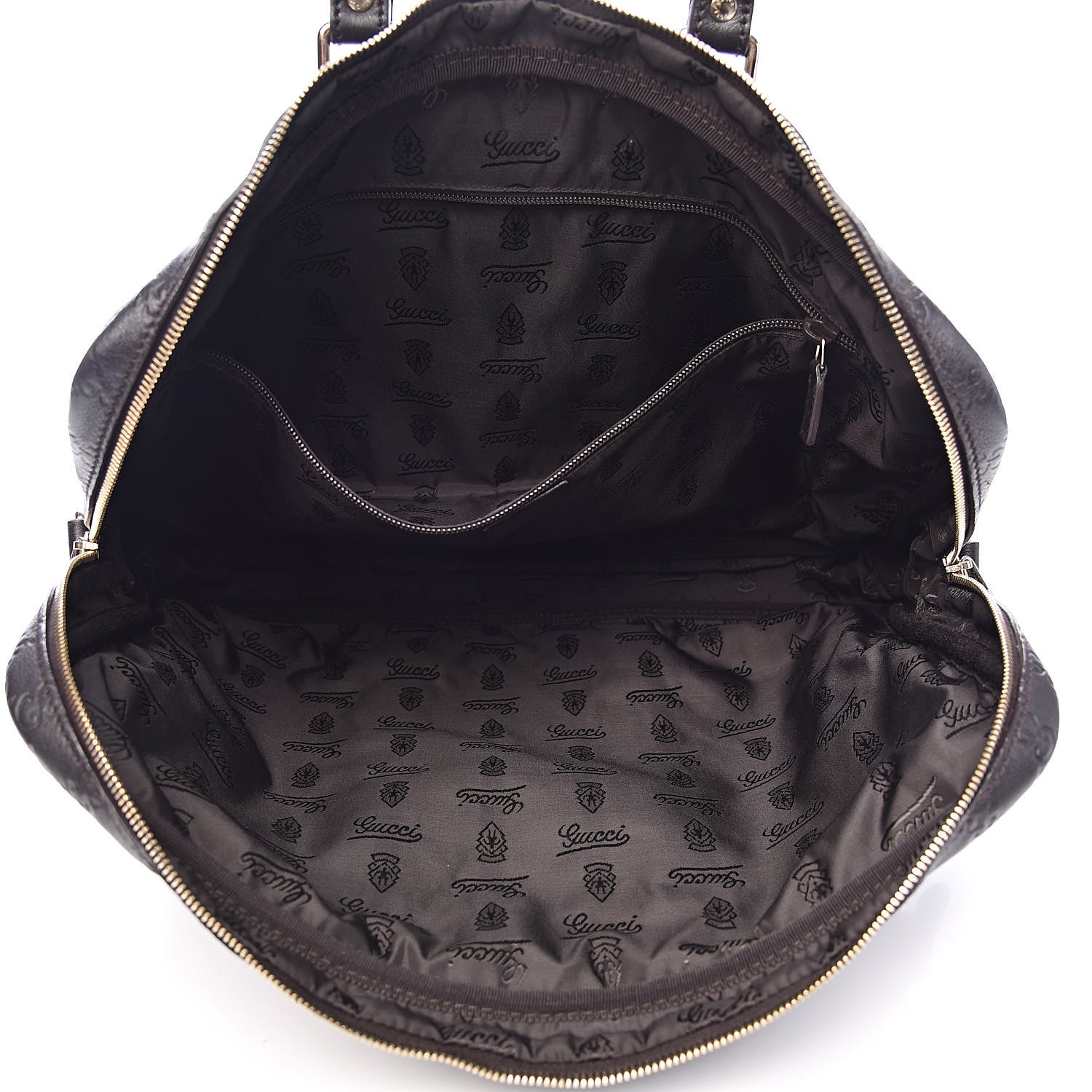 Gucci Guccissima Medium Briefcase Chocolate 5 of 14