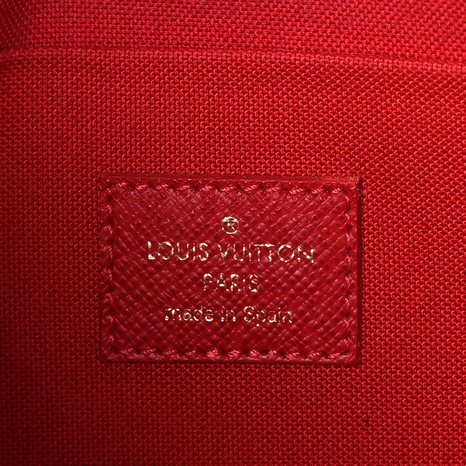 Louis Vuitton Damier Ebene Pochette Felicie Chain Wallet 7 of 10